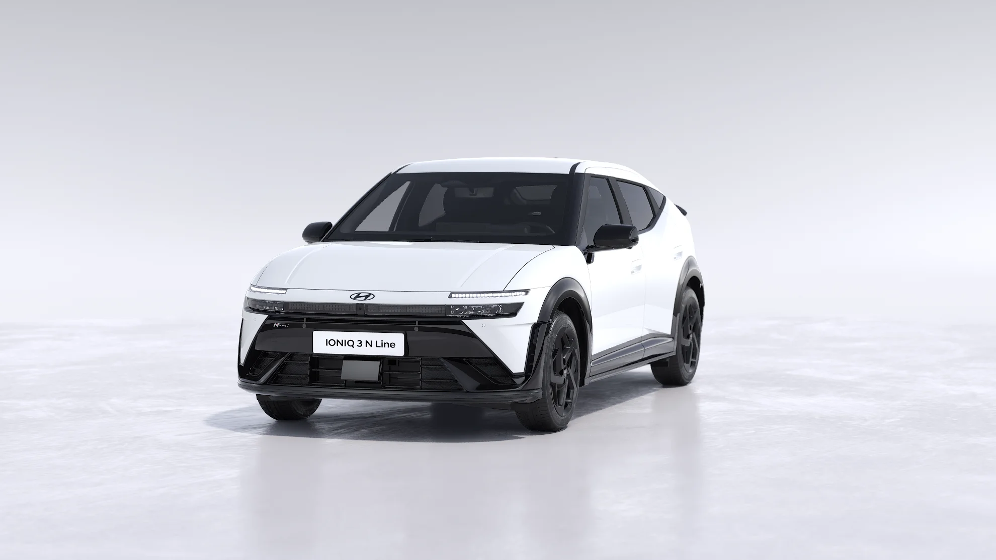 Fotograma del giro 360 del Hyundai IONIQ 3 Trend en Aurora Grey