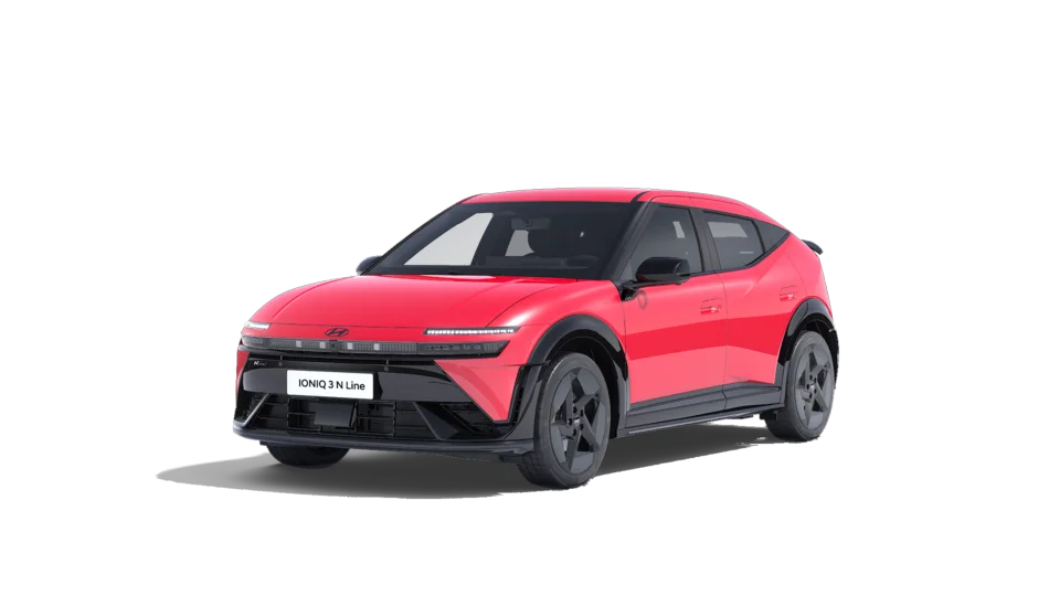Fotograma del giro 360 del Hyundai IONIQ 3 N Line Evo en Aurora Grey