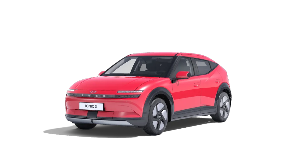 Fotograma del giro 360 del Hyundai IONIQ 3 Prime en Aurora Grey