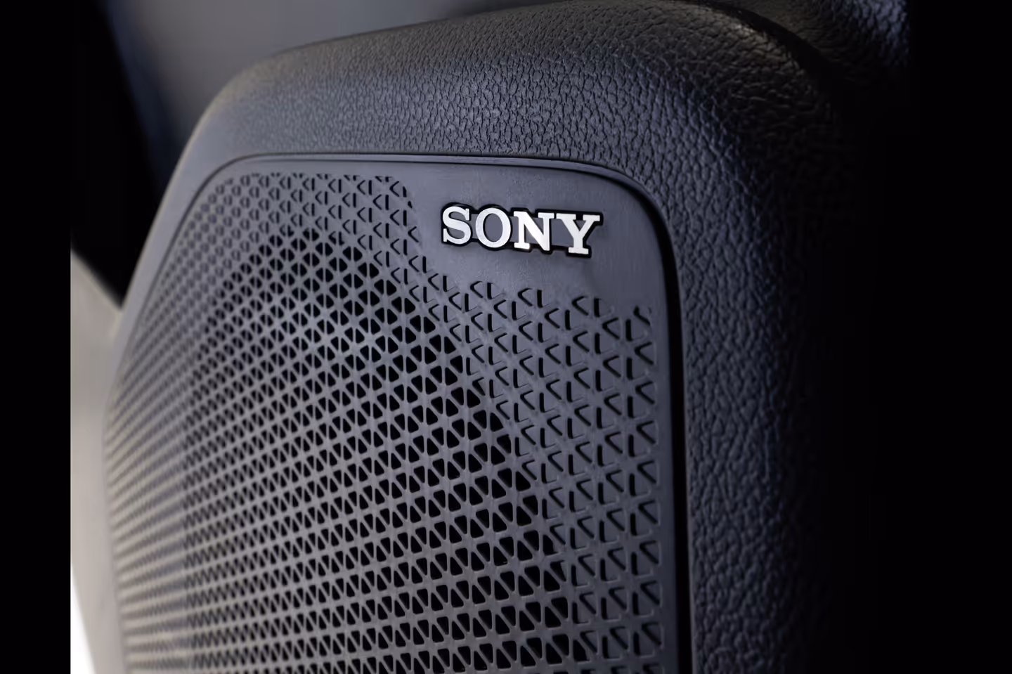 Rejilla de altavoz SONY integrada en el panel de puerta del Ebro S900